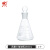 蜀牛具塞三角烧瓶实验玻璃锥形瓶磨砂口三角瓶带刻度耐高温 250ml-1个