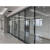 武汉办公室玻璃隔断墙铝合金双层百叶中空钢化磨砂玻璃隔音高隔断 83款型材