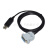 USB转DB15孔 母头 蠕动泵RS485串口通讯电缆 控制线 3m