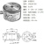 高精度称重感测器工业级不锈钢微型测力压力拉压力重量控制数显表 直径20高度22 请备注量程