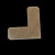 维诺亚全铜L型90度角码 中式古典家具护角配件橱柜子衣柜门铜角花护边