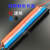 PU进口气管 4*2.5mm弹簧管伸缩管外径4mm螺旋管 空压机软管小弹簧 4*2.5蓝-4米
