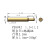 镀金细小pogopin弹簧顶针pcb贴片探针充电弹性触点电池针弹针铜柱 M517307mm