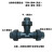 UPVC射流器DN15/20/25  水射器射水器汽液混合文丘里水射管耐酸碱 DN65活接式内径75毫米