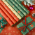 伏加瑞伏加瑞包装纸圣诞节生日节庆礼物礼品礼盒包装纸鲜花牛皮纸加厚包装纸 2.5cm丝带5米【中国红】
