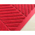 轮胎纹防滑除尘吸水地垫logo欢迎光临电梯酒店门口室外商用迎宾毯 红色 定制logo无模工艺