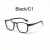 择初大框舒适眼镜润目保湿眼镜湿房镜日系平光镜 C2 透明茶
