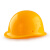 CLCEY施工安全帽工地头盔劳保建筑工程路政电力工人领导玻璃钢头盔 V孔ABS红色安全帽