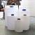 定制适用PE加药桶带电机搅拌机加药桶PAM搅拌桶箱PAC加药装置耐酸碱塑厂家 2000L白色