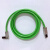兼容Profinet工业乙太网线pn总线绿色4芯屏 绿色 4芯[6XV18402AH10] 300米(一整根)