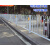 创力恒市政道路京式护栏马路公路人行道防撞交通栏杆隔离安全防护栏 0.6米高立柱 白色