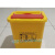 方形锐器盒塑料康宝针头5升医疗废物8垃圾桶10L一次性利器盒 10L立式