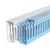 PVC线槽阻燃明装配电箱配电柜走线槽灰白色灰蓝色开口U型工业理线槽 灰白色（高宽） 8050