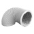 加厚PVC浴霸复合铝箔软管排风管新风伸缩换气扇排气管110 160 内直径200mm6米有现货收藏送