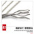 安达通 304不锈钢钢丝绳 钢丝线细钢丝超软钢丝绳子 1.5mm钢丝绳【100米】 