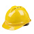 铁锣卫 安全帽 国标加厚ABS建筑施工地专用高档头盔 加厚防护透气印字安全帽 VII型有透气孔 