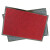金固牢 KCAA-240 商场门口双条纹地垫 复合PVC地垫防尘防滑可裁剪迎宾毯 暗红色50*80cm