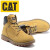 卡特 CAT（CAT）男鞋高帮马丁靴工装鞋秋冬季拉链长靴系带户外大黄靴 咖啡 黄色 标准皮鞋尺码 41