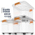 盛富永 塑料收纳箱 储物箱杂物整理箱 塑料防尘收纳盒透明款常规15L 35*24*19cm