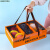 GJXBP透明盖水果礼盒空盒子通用混搭春节年货水果礼品盒脐橙包装盒 雪梨纸(橙色50*70CM包/38张)