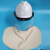 鹿色适用电焊面罩焊工脸头戴式安帽防护焊机烧焊接头盔高清透明面屏 自动变光电焊面罩