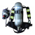 正压式空气呼吸器RHZK6.8L/30自给式消防碳纤维瓶6L钢瓶可携式 6.8L碳纤维呼吸器全套（不带箱子）