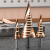 德力西宝塔钻头钻铁不锈钢专用形阶锥梯扩孔钨钢金属万能开孔器 家用款4241（直槽）412mm
