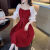 昙蓓漫钓系约会裙（正常的裙子）红色连衣裙170高个子连衣裙收腰系带显 黑色五分袖 高品质 M 建议90-100斤