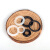 定制橡胶垫密封圈O型圈硅胶垫片圆形减震油封耐高温防水橡皮圈修 3*1(120个/黑色)