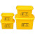 垃圾桶 废物周转箱 转运箱 整理箱 收纳垃圾桶 20L40L60L100L 60L（6个）收藏截图送袋子 加厚