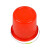 曦巢 塑料红色水桶手提洗车水桶加厚带盖通用清洁提桶储水桶21L