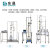 东晟 玻璃精馏塔实验室精馏柱磁力搅拌器精馏釜蒸馏提纯装置20L DS/RFJL-2L