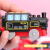 电动小火车头磁性连接木质轨道拖车儿童DIY轨道玩具 兼容Hape AE电动车送两小人 7号电池