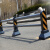 道路机非护栏公路市政隔离围栏城市人行道交通安全防护栏 高度1米加厚款