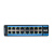 JOINT OPTIC 二层非网管型 卡轨式 2千兆光口+16千兆电口 工业级以太网交换机 IUS1216-2GX-16GE