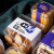 十色生活曲奇饼干包装盒千层蛋糕透明慕斯盒子蔓越莓雪花酥豆乳甜品塑料罐 3号盒（送封口条） 5个装