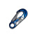 海沨特 HY-22009 铝制蓝色板钩 安全带板钩防坠落安全挂钩 开口直径19mm（单位：个）