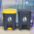 废料化学品分类垃圾箱脚踏垃圾桶锐器加厚型塑料加厚大桶针筒 20L加厚脚踏桶- 无