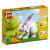 乐高（LEGO）积木玩具 创意3合1系列31133 可爱的白兔男孩女孩生日礼物摆件 31133可爱的白兔