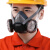 防尘口罩防工业粉尘带呼吸阀可清洗面具装修煤矿专用防灰尘口鼻罩 单独纤维棉-40片（不含面具）