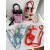 酷奇袋鼠（KUQIDAISHU）Nikki Haley2023新款小众设计手机包时尚针织迷你斜挎包节日礼物 蓝粉色