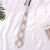skgoldy韩版学生学院风领带日系ins格子领带制服领带男女通用DK领带 男款灰色 手系款(长:145cm 宽:8cm)