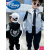 迪士尼（Disney）奥特曼外套男童帅气童装两件套新款儿童衣服男孩 奥特曼运动加绒套装(黑灰备注) 90cm