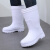 EVA超轻泡沫雨靴卫生靴厨房耐油耐酸碱高筒靴子防滑水鞋 单鞋-高筒809白 偏大两码 42