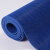 LENCUSN 蓝色S型镂空网眼地毯实心 5.5mm 1.2x15米一卷 防水泳池地垫PVC塑料疏水浴室洗手间防滑垫
