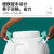 发酵桶酿酒桶酵素桶立式水桶塑料桶储水桶水塔蜂蜜桶带盖手提水桶 25升立方材质款