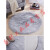 圆形羊毛地毯卧室网红服装店拍照婚纱展台装饰梳妆台椅子地垫 浅灰色 圆形直径50厘米