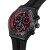 斯沃琪（Swatch）瑞士手表 绯红传说 夜光三眼计时码表时尚石英表 节日礼物 YVB417