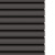 卡宝兰 铝合金折叠百叶窗帘办公室遮阳卷帘手动升降 打孔款 1平方米星空黑JH403厚（0.21mm）铝轨拉珠定制
