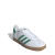 阿迪达斯 （adidas） 情人节礼物男士GAZELLE运动鞋 白色/绿色 11.5 UK